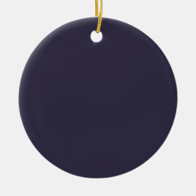 Blank - Create Your Own Custom Ceramic Tree Decoration (Front)