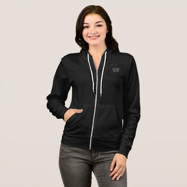 Blank - Create Your Own Custom Hoodie (Front Full)