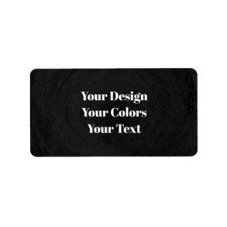 Blank - Create Your Own Custom Label
