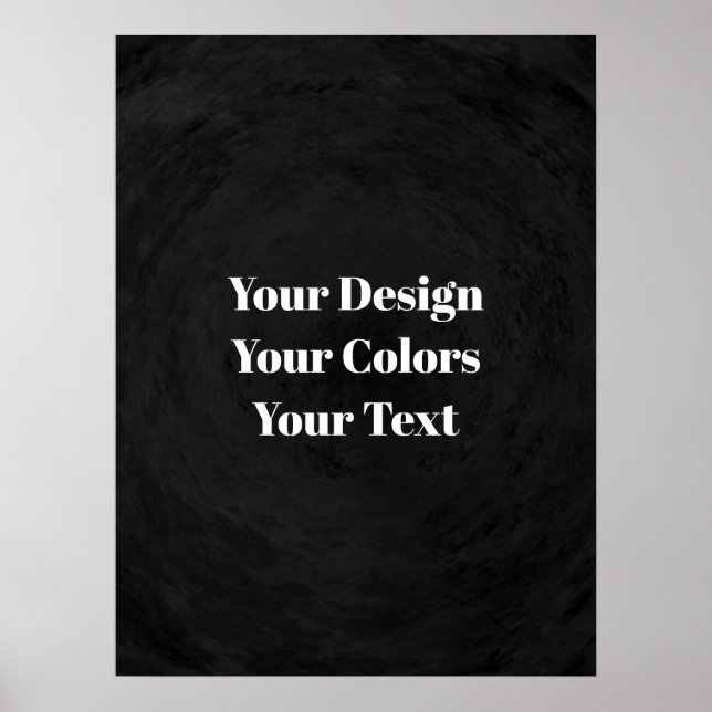 Blank - Create Your Own Custom Poster (Front)
