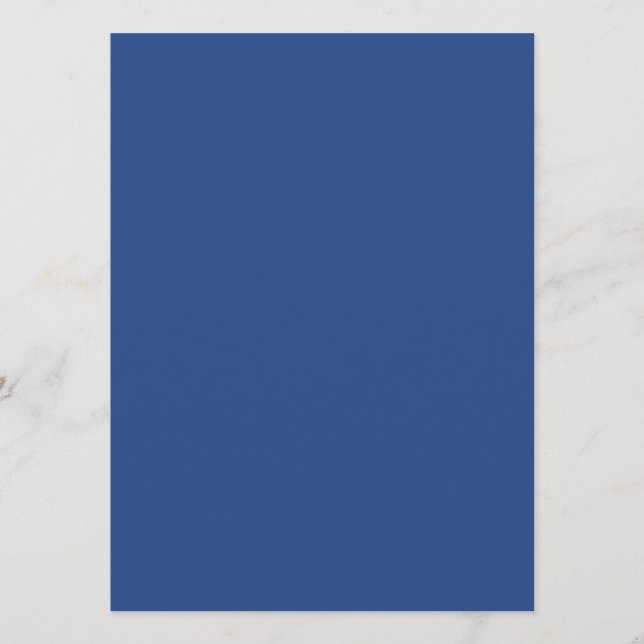 Blank Create Your Own - Deep Blue Programme (Front)