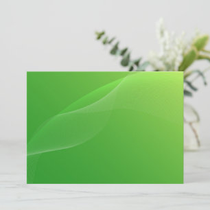 BLANK CREATE YOUR OWN GREEN INVITATION