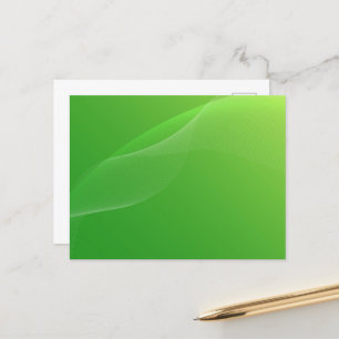 BLANK CREATE YOUR OWN GREEN POSTCARD