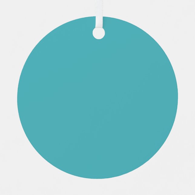 Blank Create Your Own Metal Tree Decoration (Front)