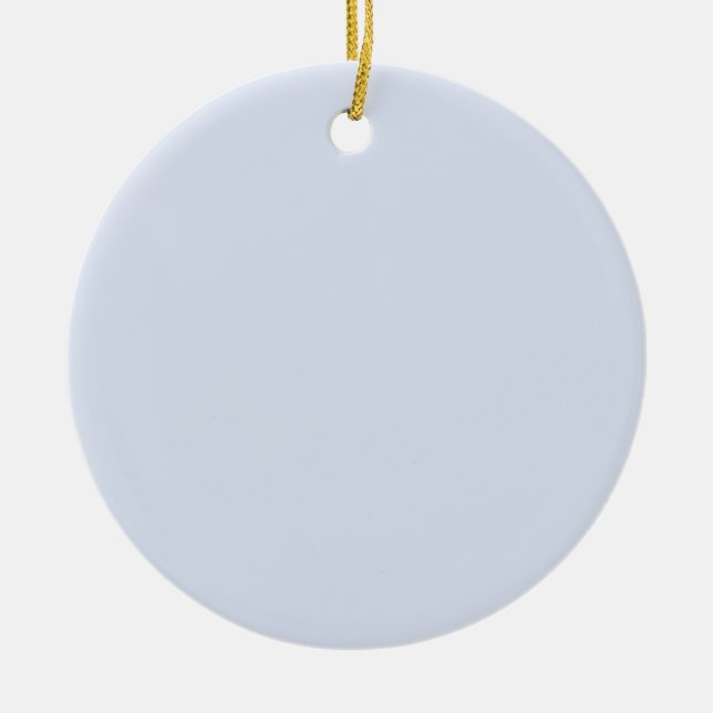 Blank Create Your Own Paper Ceramic Tree Decoration (Front)