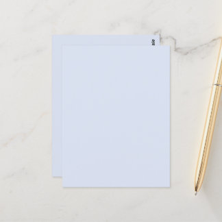 Blank Create Your Own Paper Postcard