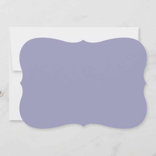 Blank Create Your Own Paper Thank You Card (Front)