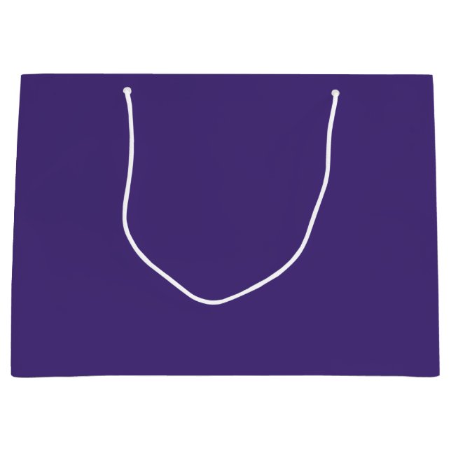 Blank Create Your Own - Violet Large Gift Bag (Front)