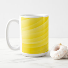 BLANK CREATE YOUR OWN YELLOW MUG