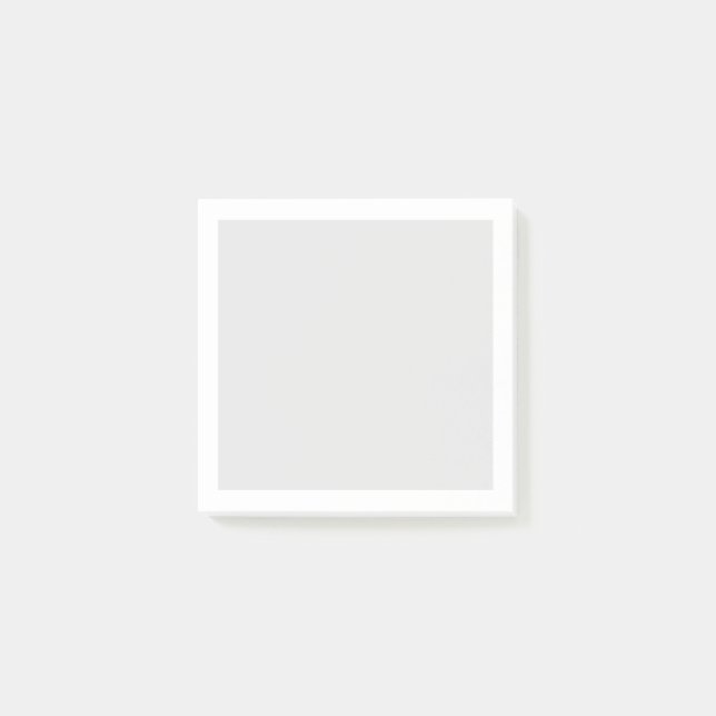 Blank Custom Colour Post-it Notes (Front)