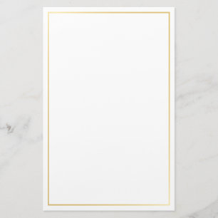 Blank Custom Colour Stationery