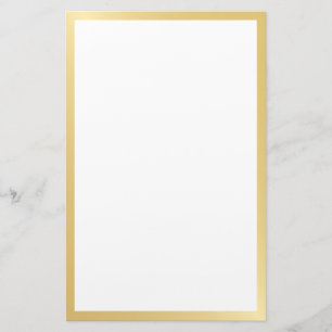 Blank Custom Colour Stationery