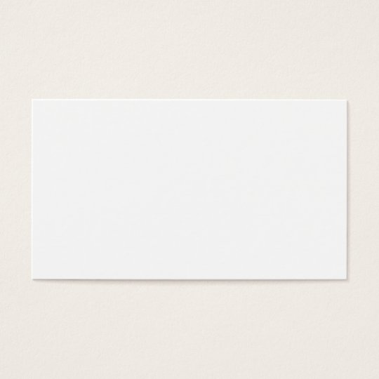 Blank, Customisable Business Card