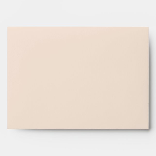 Blank Customisable Cream and Beige Envelope (Front)