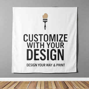 Blank Customised 57x57" Square Personalised  Tapestry