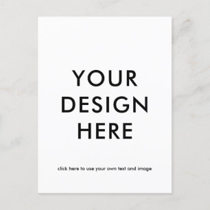Blank Design Postcard