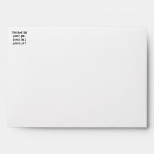 BLANK - DESIGN YOUR OWN - CREATE YOUR OWN ENVELOPE