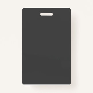 Blank DIY Template add your TEXT n PHOTO Image ID Badge