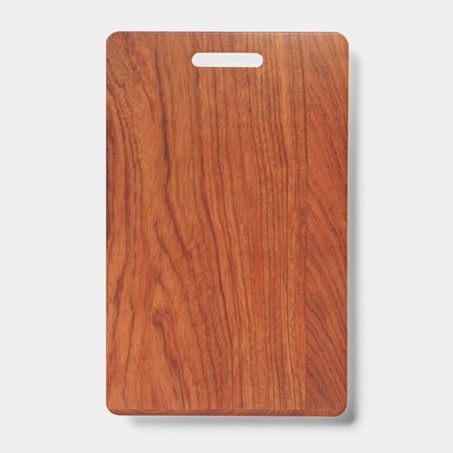 Blank DIY Template add your TEXT n PHOTO Image ID Badge (Front)