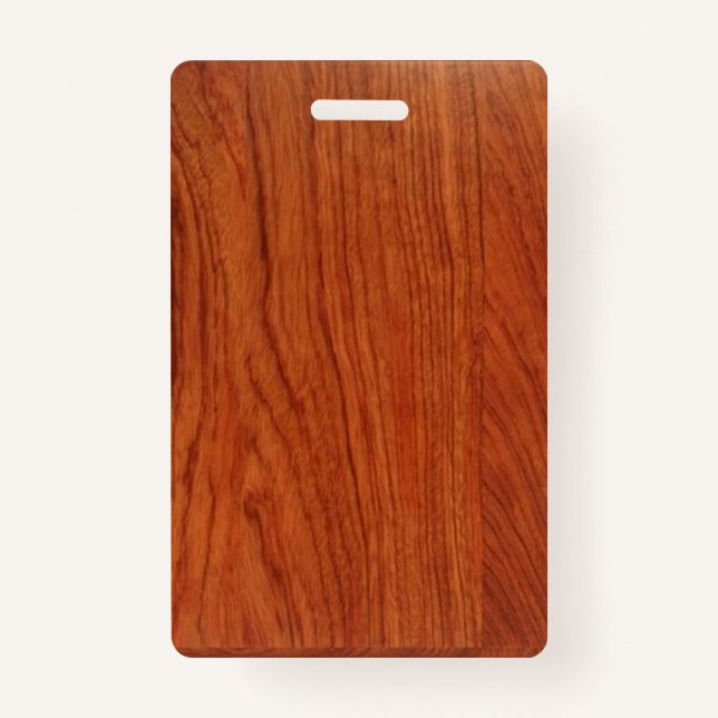 Blank DIY Template add your TEXT n PHOTO Image ID Badge (Front)