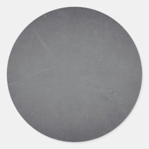 Blank Faux Chalkboard Customise Text Every Package Classic Round Sticker