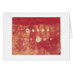Blank fine art card