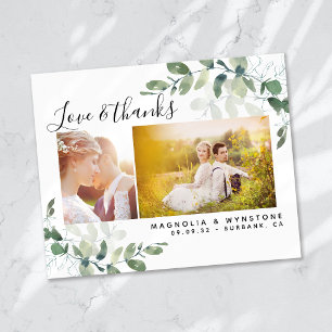 Blank for Your Message Personalised Photo Wedding