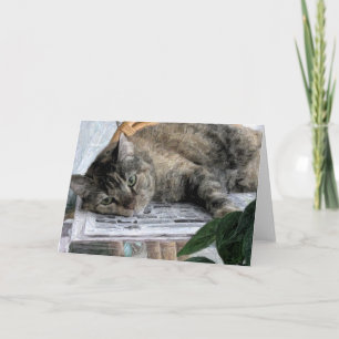 Blank Greeting Card