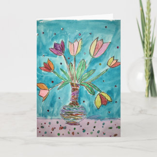 Blank greeting card for any occasion