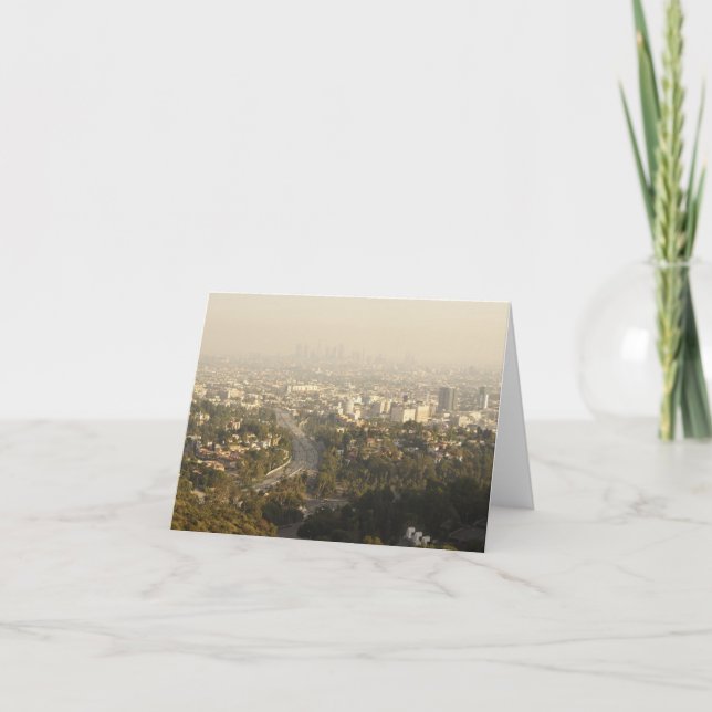 Blank Greeting Card - Los Angeles / Hollywood (Front)