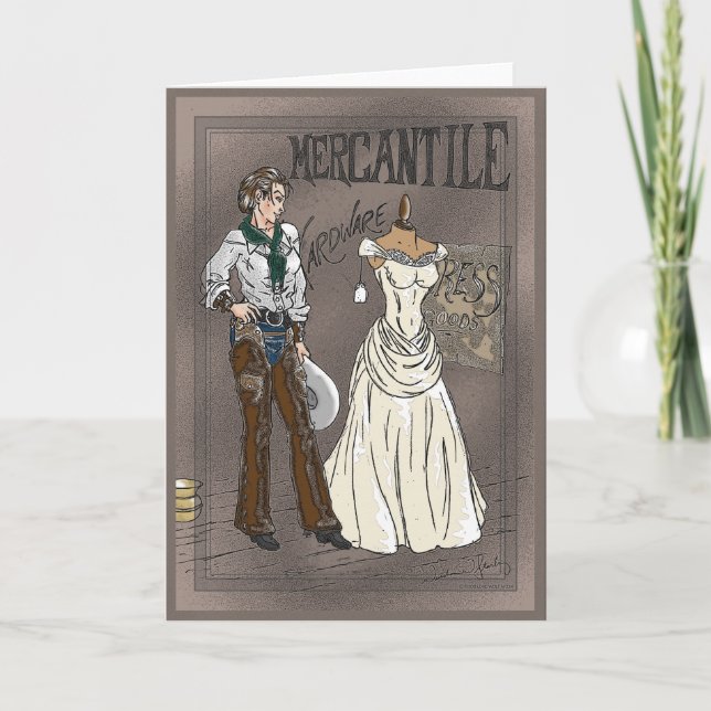 Blank Greeting Card (Only Two More Weeks) (Front)