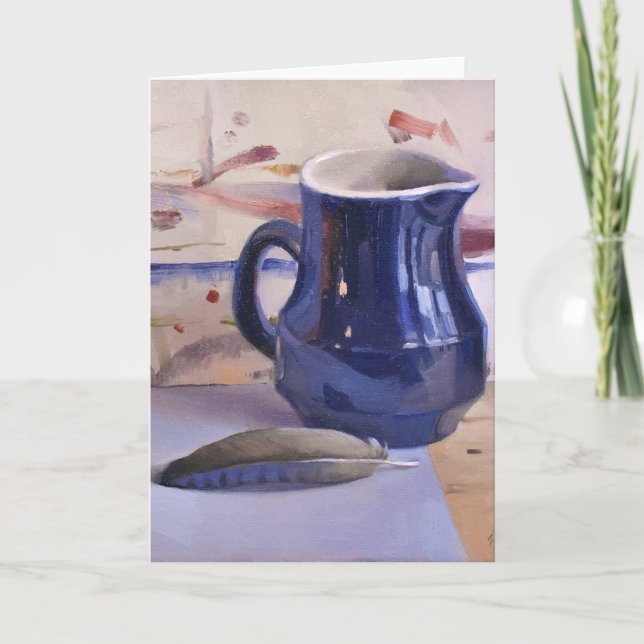 Blank greeting card, original art by Sarah Sedwick Card (Front)