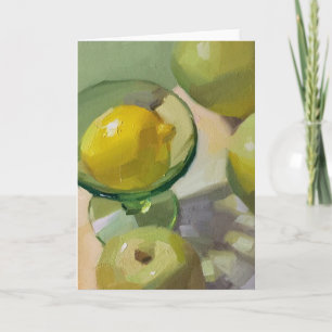 Blank greeting card, original art by Sarah Sedwick Thank You Card