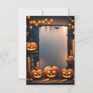 Blank Halloween Invitation Card #20