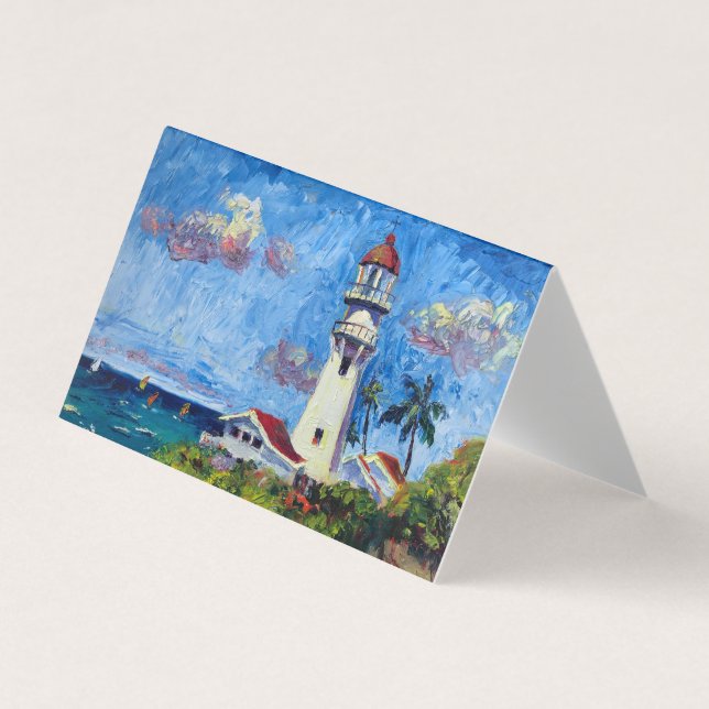 Blank Hawaiian Diamondhead Lighthouse (Front)