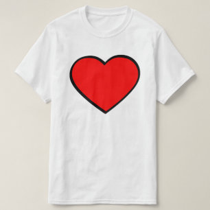 Blank Heart Insert Name T-Shirt
