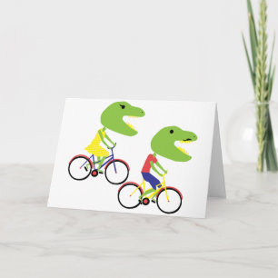 blank hipster dino card