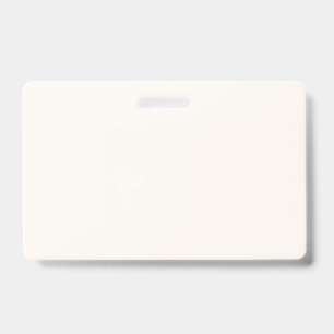 BLANK ID BADGE