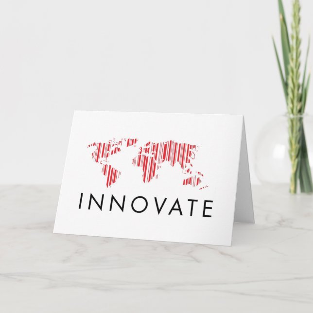 Blank INNOVATE Greeting Cards (Front)