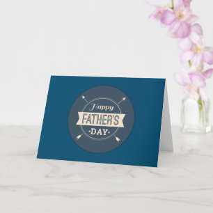 Blank Inside - Happy Father's Day Card