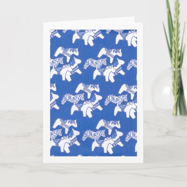 Blank Inside Horses Card (Front)