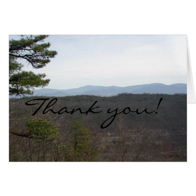 Blank Inside - Thank You  (Front Horizontal)