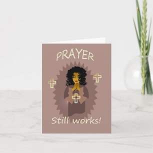 Blank inspirational note card