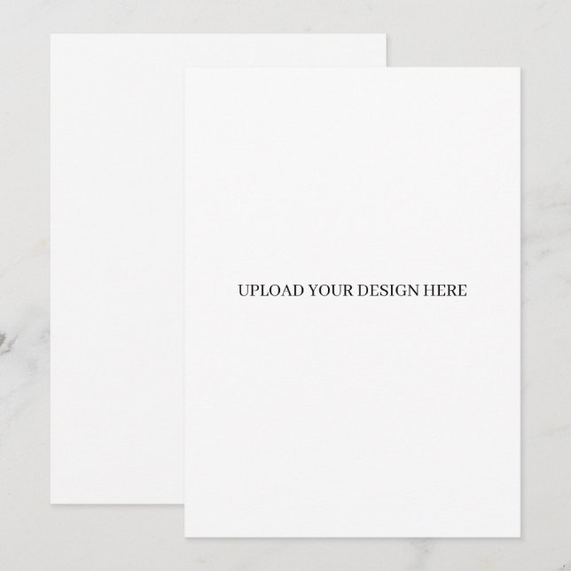 BLANK INVITATION (Front/Back)