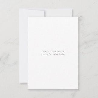 Blank Invitation | 3x5