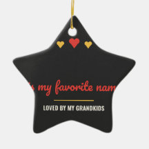 Blank Is My Favourite Name Personalised