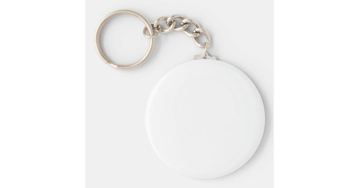 Blank Keychain Template Zazzle Co Uk