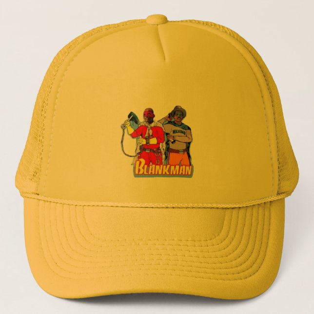 BLANK MAN  TRUCKER HAT (Front)