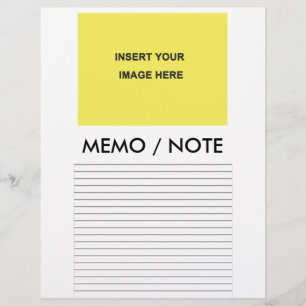 Blank Memo Note Form