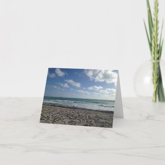 Blank Miami Beach Card (Front)